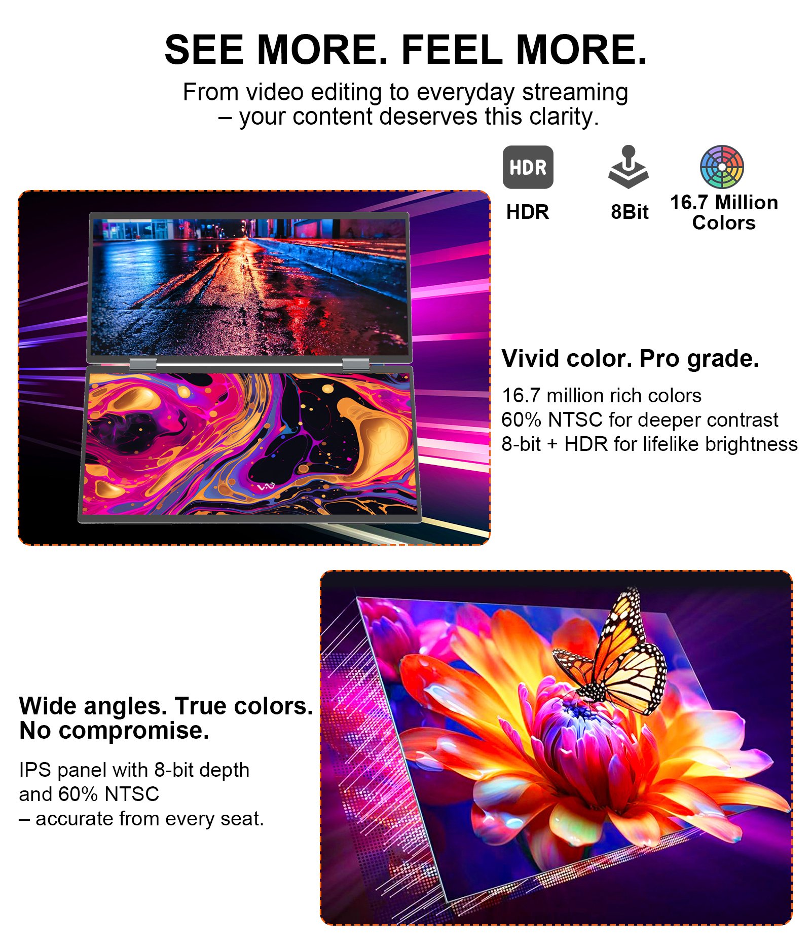 D16 Protable Monitor
