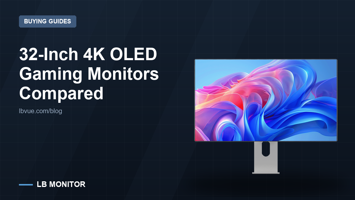 32-Inch 4K OLED Gaming Monitors Compared: What to Check Before You Buy